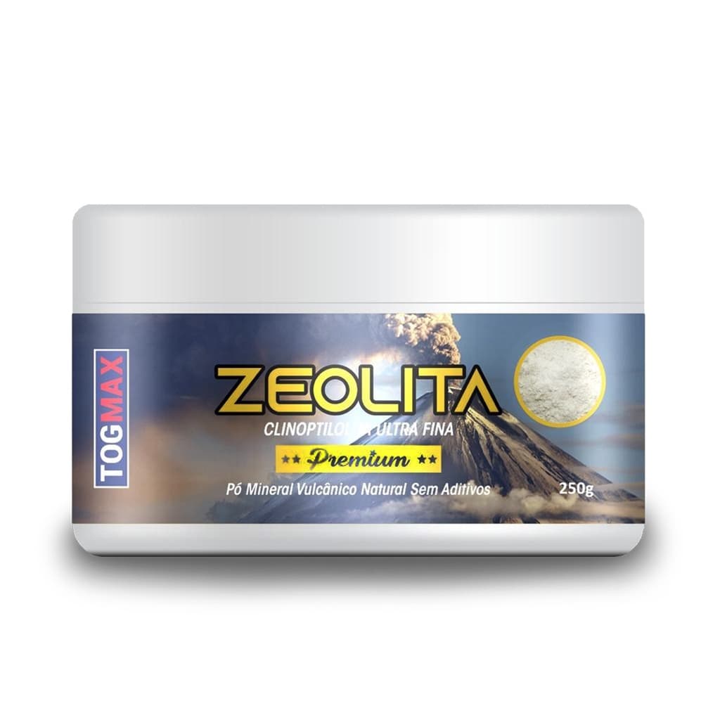 Zeólita Clinoptilolita Premium 250g Mach 1000 Potencializada