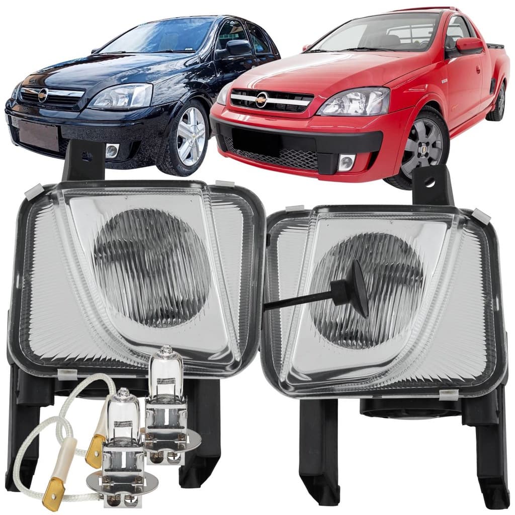 Par Farol Milha Corsa Montana Meriva 2003 04 05 à 2012 +Lâmp