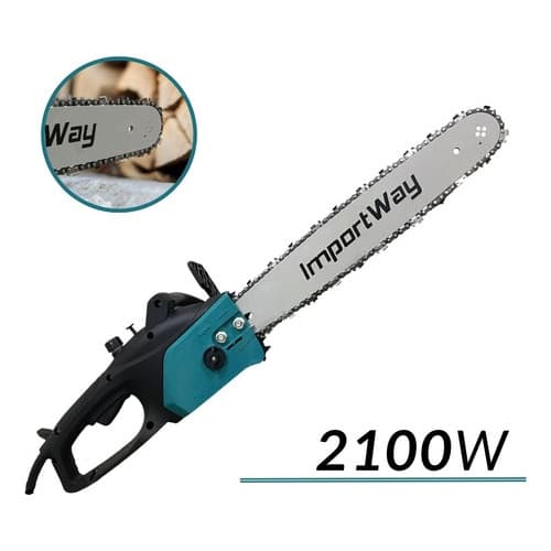 Motosserra Elétrica 2100W 6000RPM Corte 40,5cm 127V/220V Importway