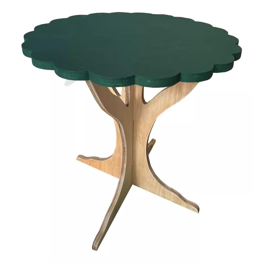 Mesinha Mesa Arvore Infantil Em Compensado Montessoriano