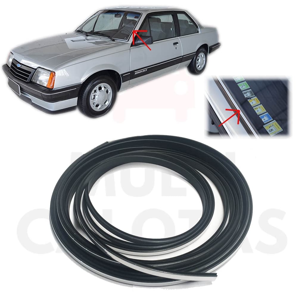 Friso Parabrisa GM Monza 1984 1986 1987 1988 1990 7 Metros