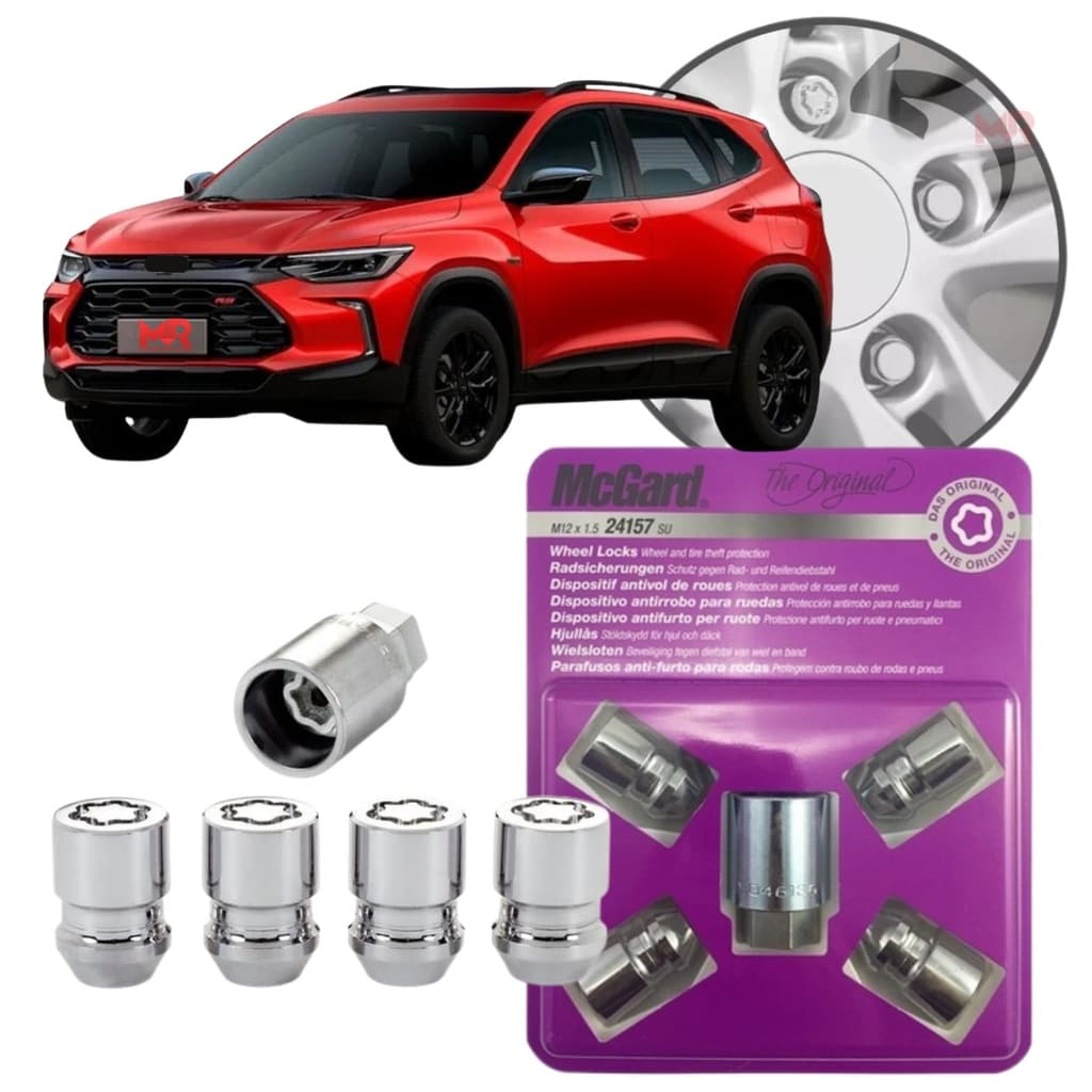 Parafuso Antifurto Roda Tracker Midnight 2023 2024 Original