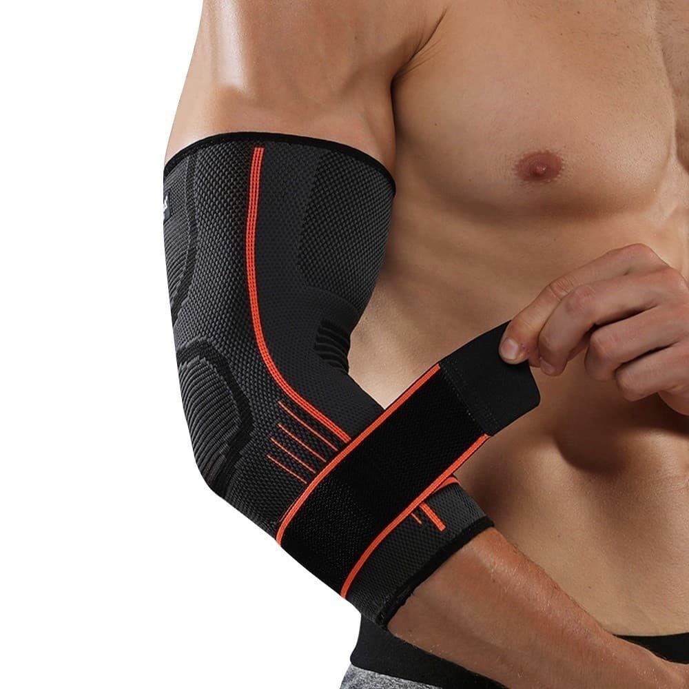 Novidade Cotoveleira Protetor Tendinite Epicondilite Tensor Ortopédica Compressão Ajustável Epicondilite Fit