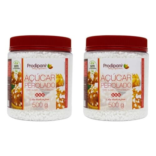 Kit 2 Açúcar Perolado - P4 500g Prodipani