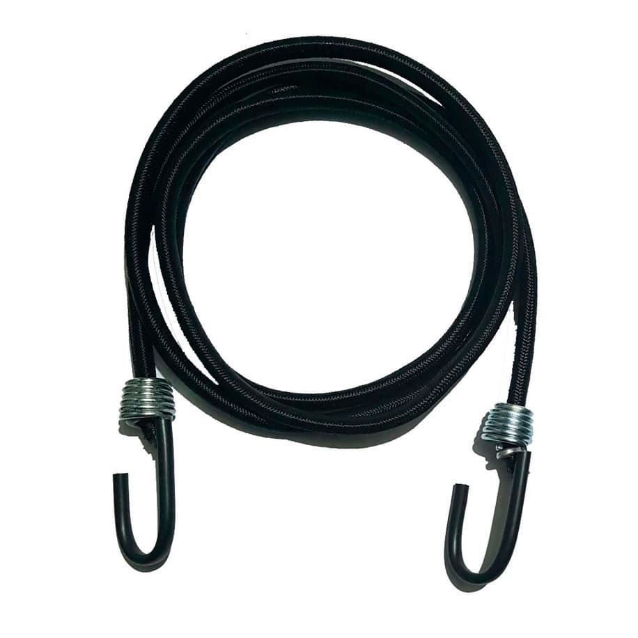 Kit 10 Elástico Extensor 1,5 m Bagageiro Moto Bike G/F Preto