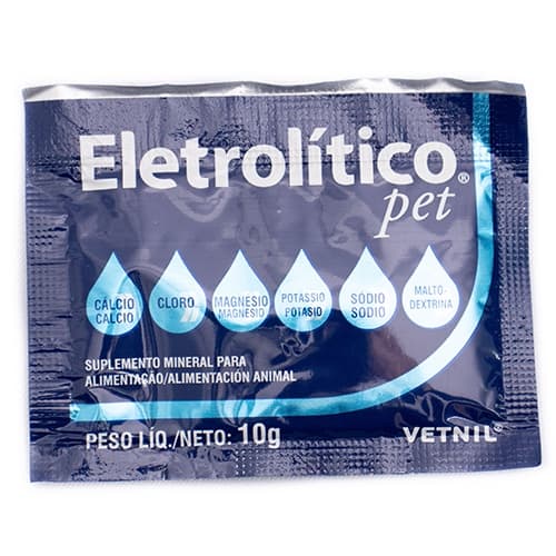 Suplemento Eletrolítico Pet Vetnil 10g