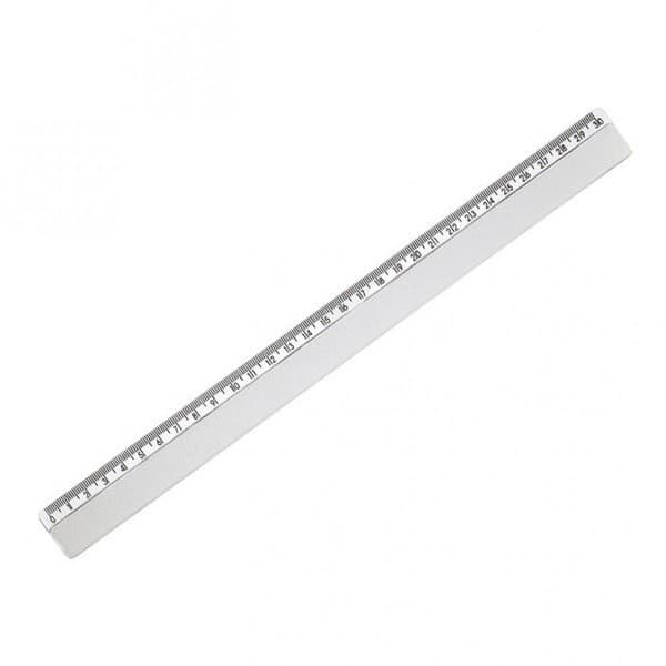 Régua De Plástico Transparente 30Cm Cristal Maxcril