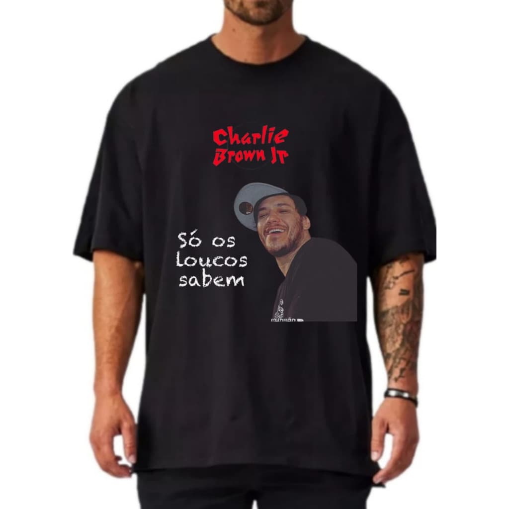 Camiseta Oversized Plus G1-g5 Hiphop Skate Charlie Brown 14