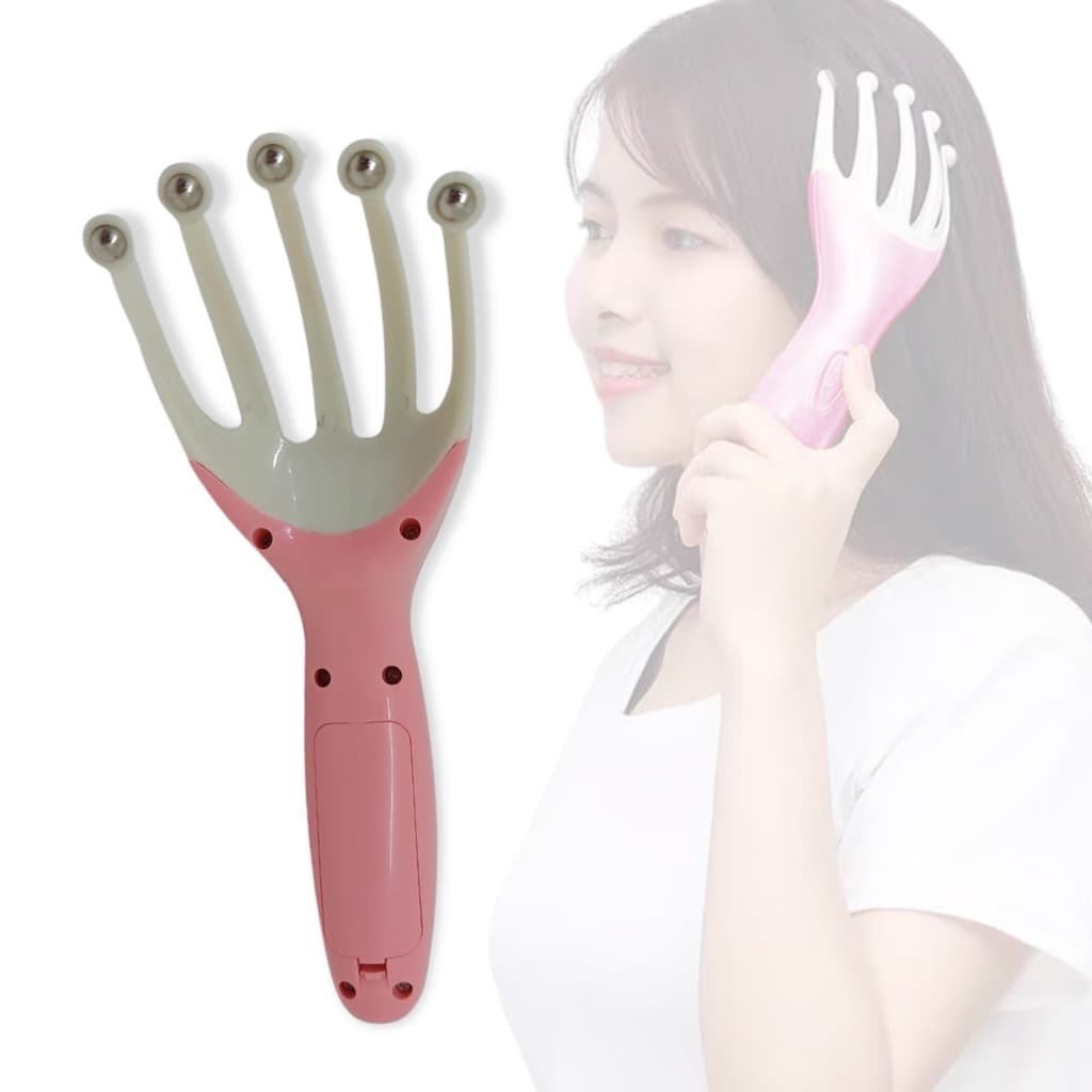 Massageador Elétrico Escova Com Pontas A Pilha Ou Cabo Usb Recarregavel Satisfatório Ant Estresse Calma Calmante Relaxante