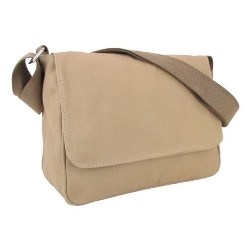 Bolsa Carteiro Pasta Transversal De Ombro Tiracolo Média em Lona Masculina Feminina