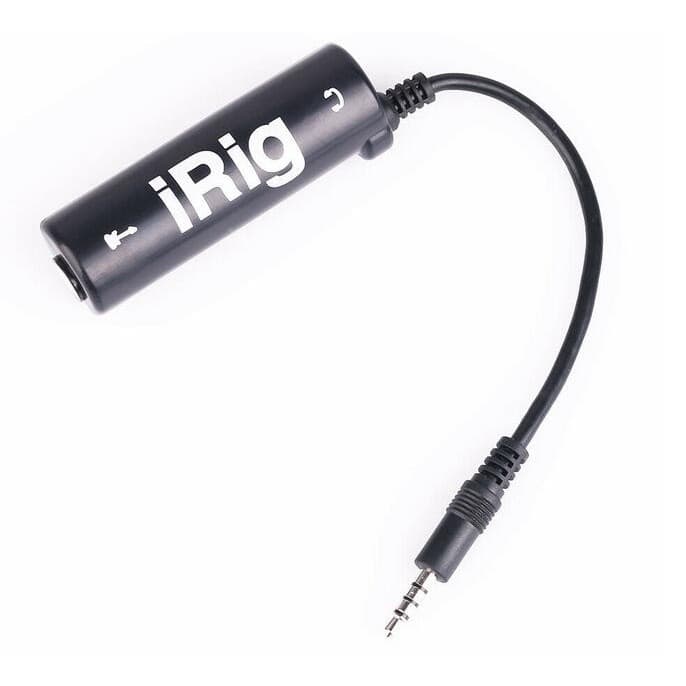 IRIG Adaptador Conversor Interface De Áudio irig para Guitarra Baixo Microfone Live Android iPhone