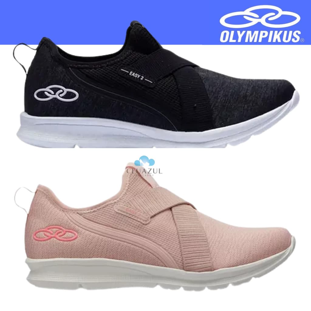Tênis Feminino Olympikus Easy 2 Esportivo Treino Academia Original Conforto