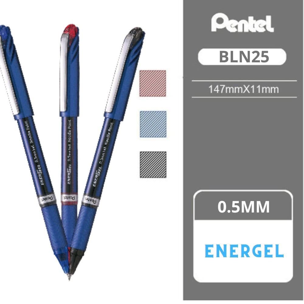 Caneta Energel Boll Needle Point 0.5mm