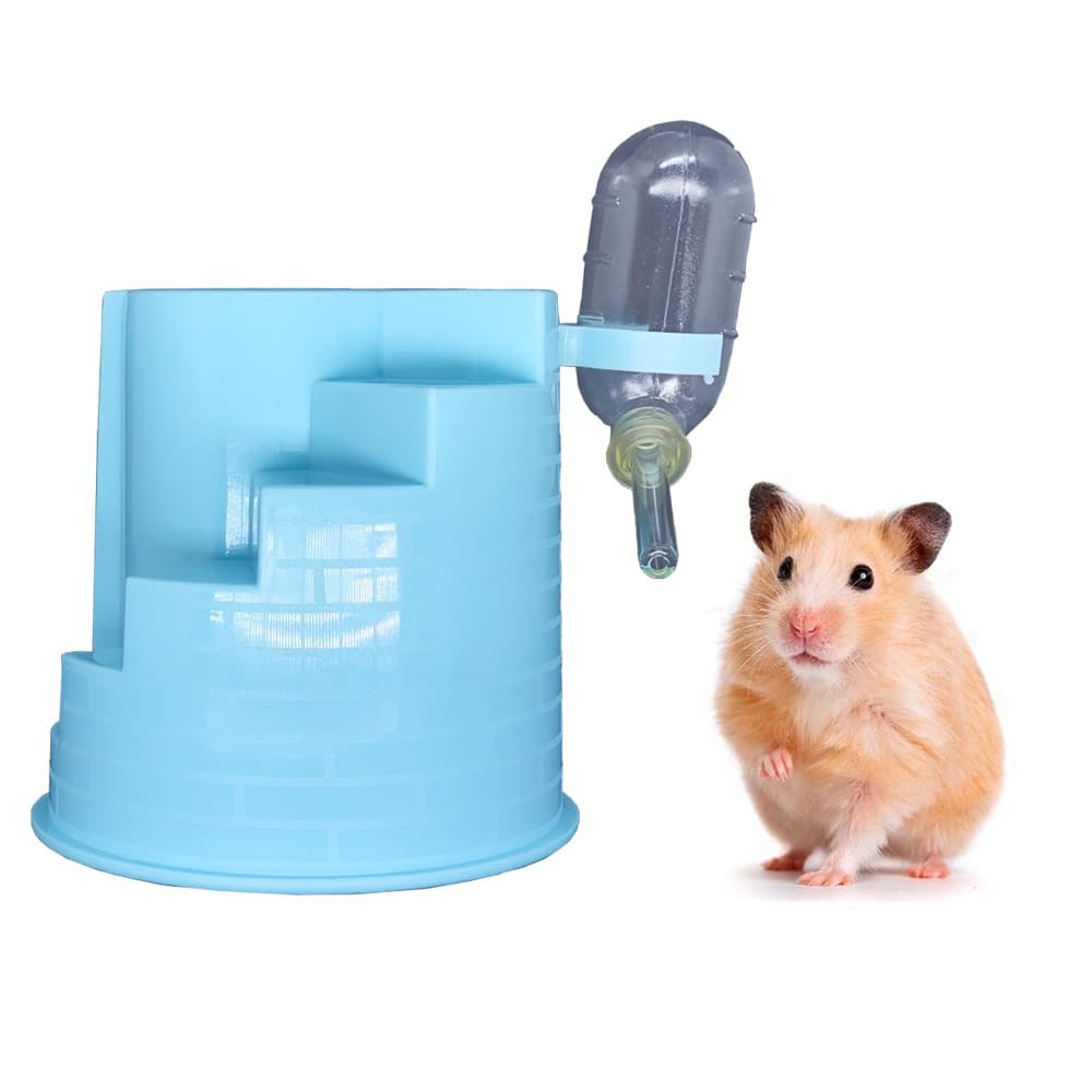 Toca Ninho Com Bebedouro Para Hamster Roedores Savana