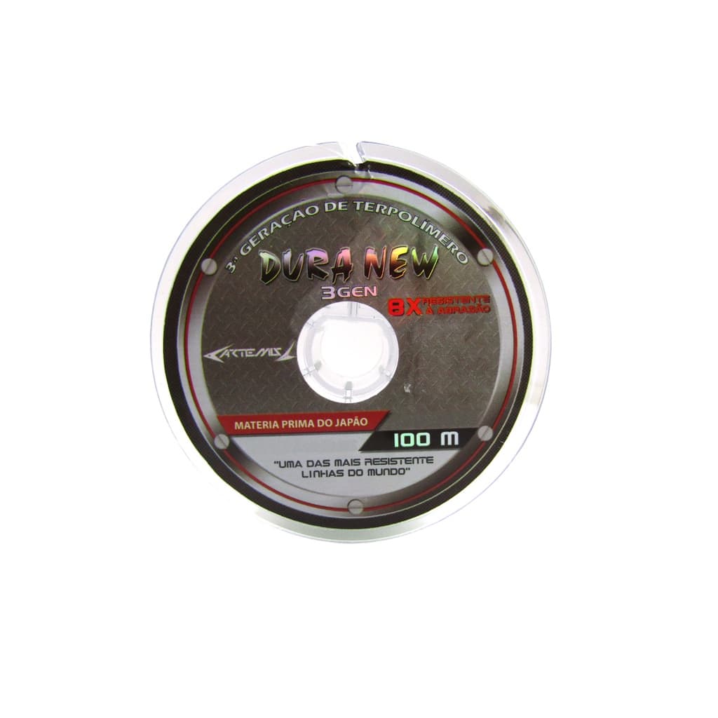 Linha Monofilamento Artemis Dura New 8x 3 GEN 100m - Verde