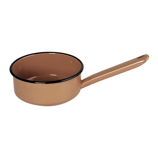 Papeiro Esmaltado Ewel - 14cm - 750ml Marrom