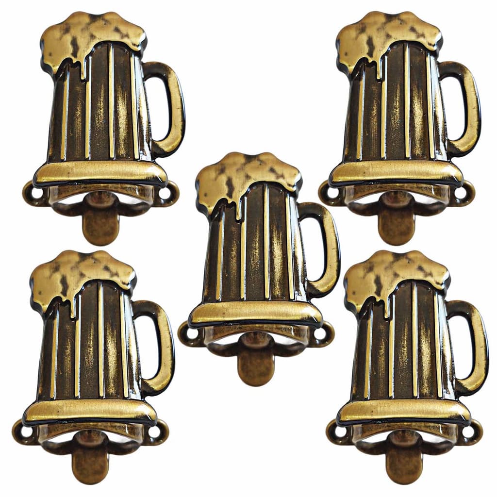 Kit 5 Abridor De Garrafa Parede Copo Chopp