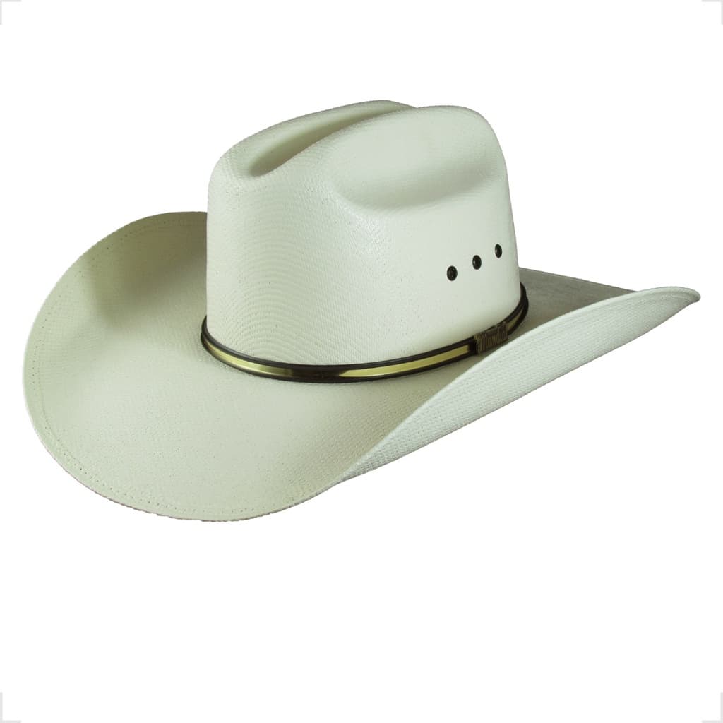 Chapéu Country Americano Legítimo Estilo Fazenda Aba Curva