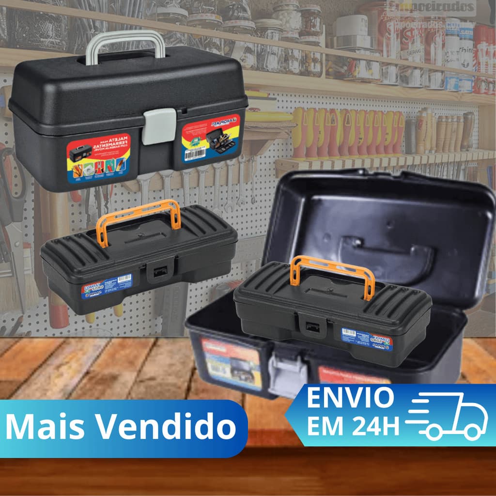 Maleta De Ferramentas Resistente sem bandeja e maleta 5080