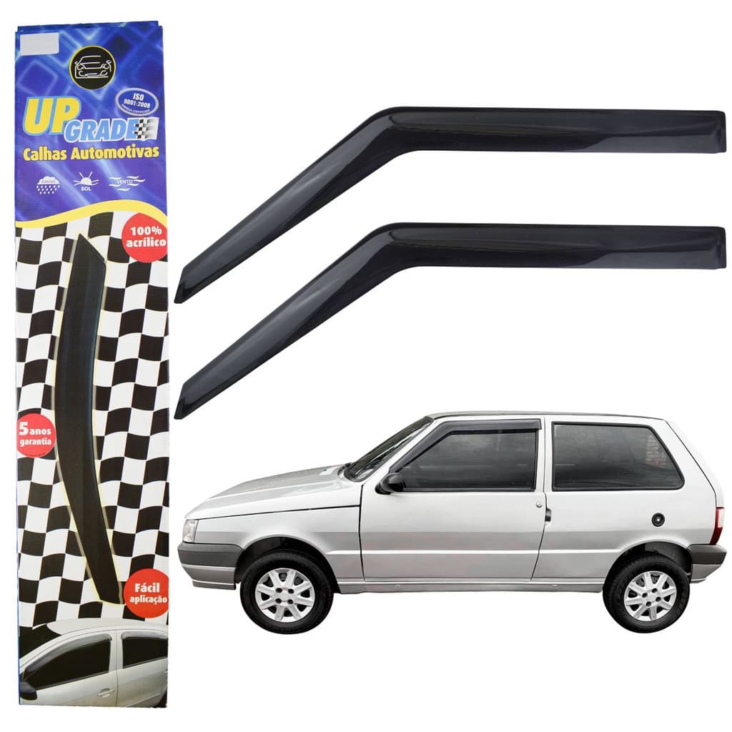 Calha Chuva Fiat Uno Premio Elba 2 Portas 1985 86 87 à 2010