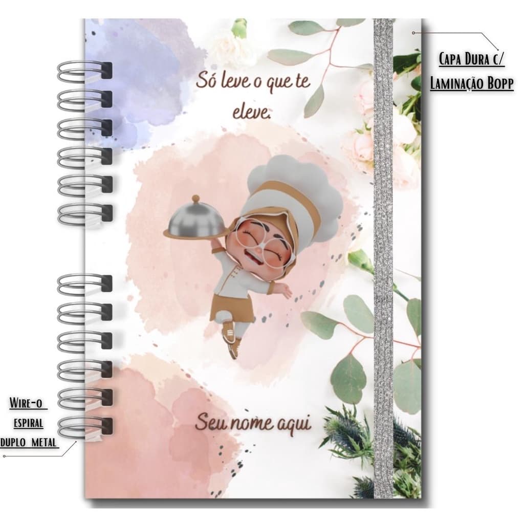 Caderno planner de Receitas - EMF Planner