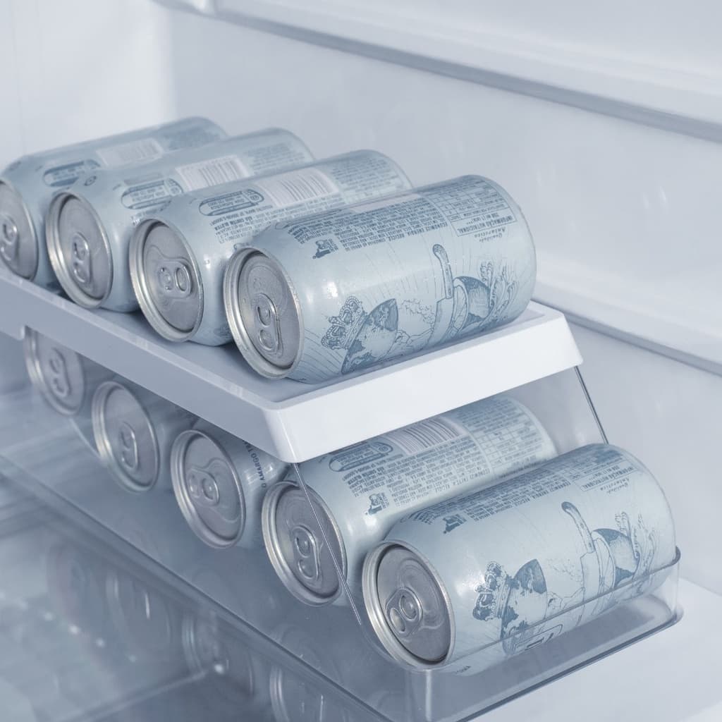 Organizador De Latas De Cerveja Refrigerante para Geladeira