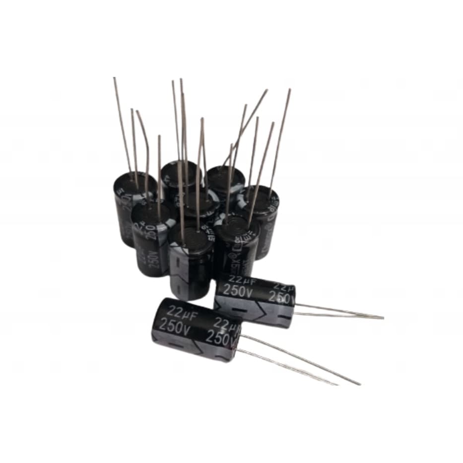 Kit Com 10 capacitor 22x250 22ufx250v p driver corneta