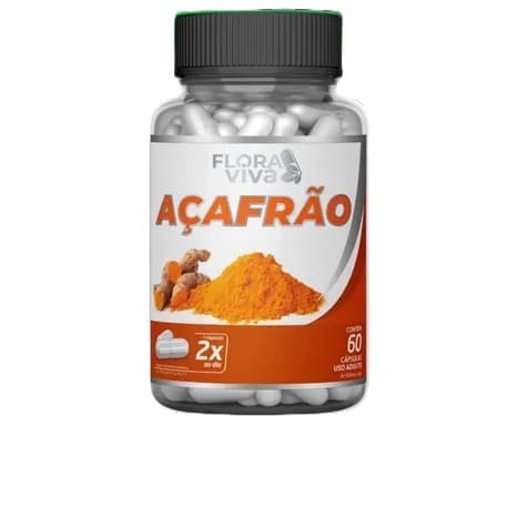 Açafrão – 60 Cápsulas
