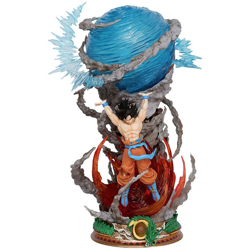 Estoque pronto Dragon Ball GK Hunter Series QG Vitality Bullet Goku Modelo Kakarot pode lote de ornamentos de figuras lu