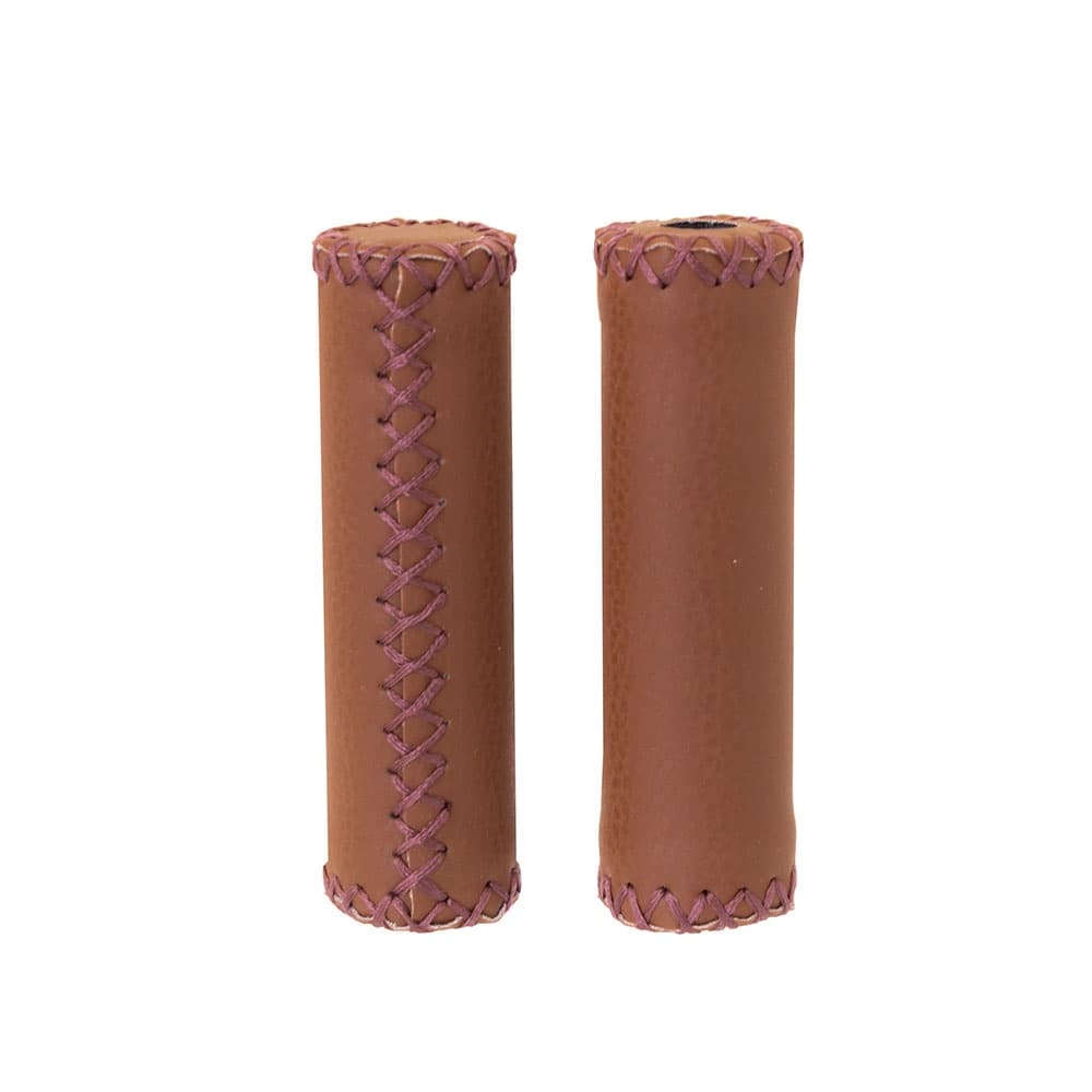 MANOPLA 120MM MARROM PVC