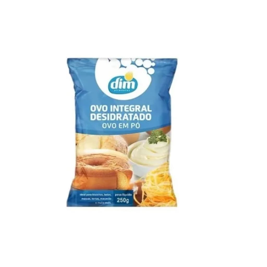 combo 2 Ovos Integral Pasteurizado Desidratado DIM 250 gr