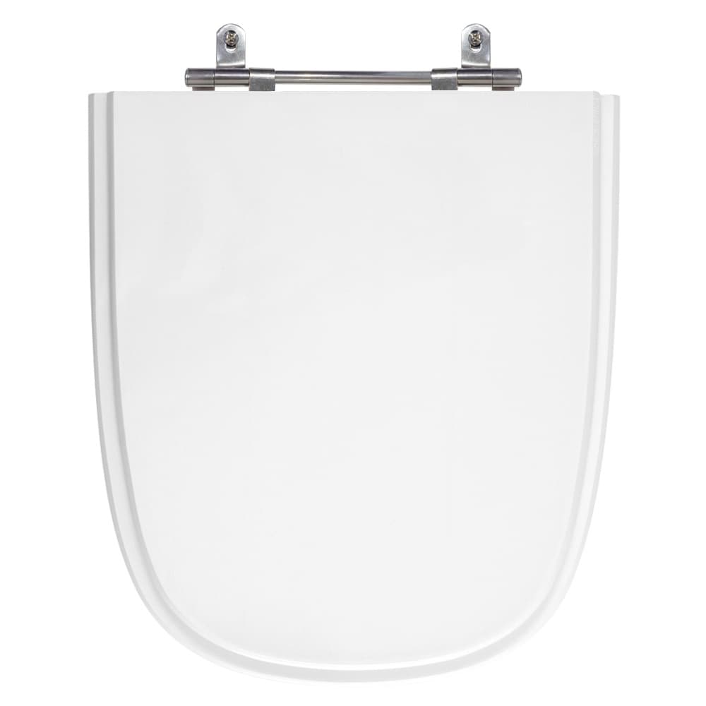 Assento Poliéster Laminado Ibiza Branco Tampa para Vaso Incepa