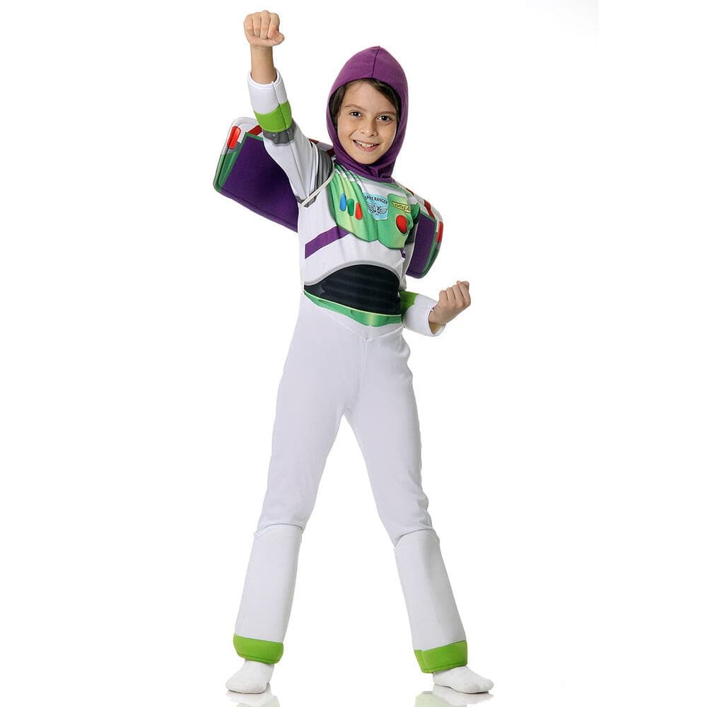 Disney Fantasia Toy Story Buzz Lightyear C/ Asas E Capuz