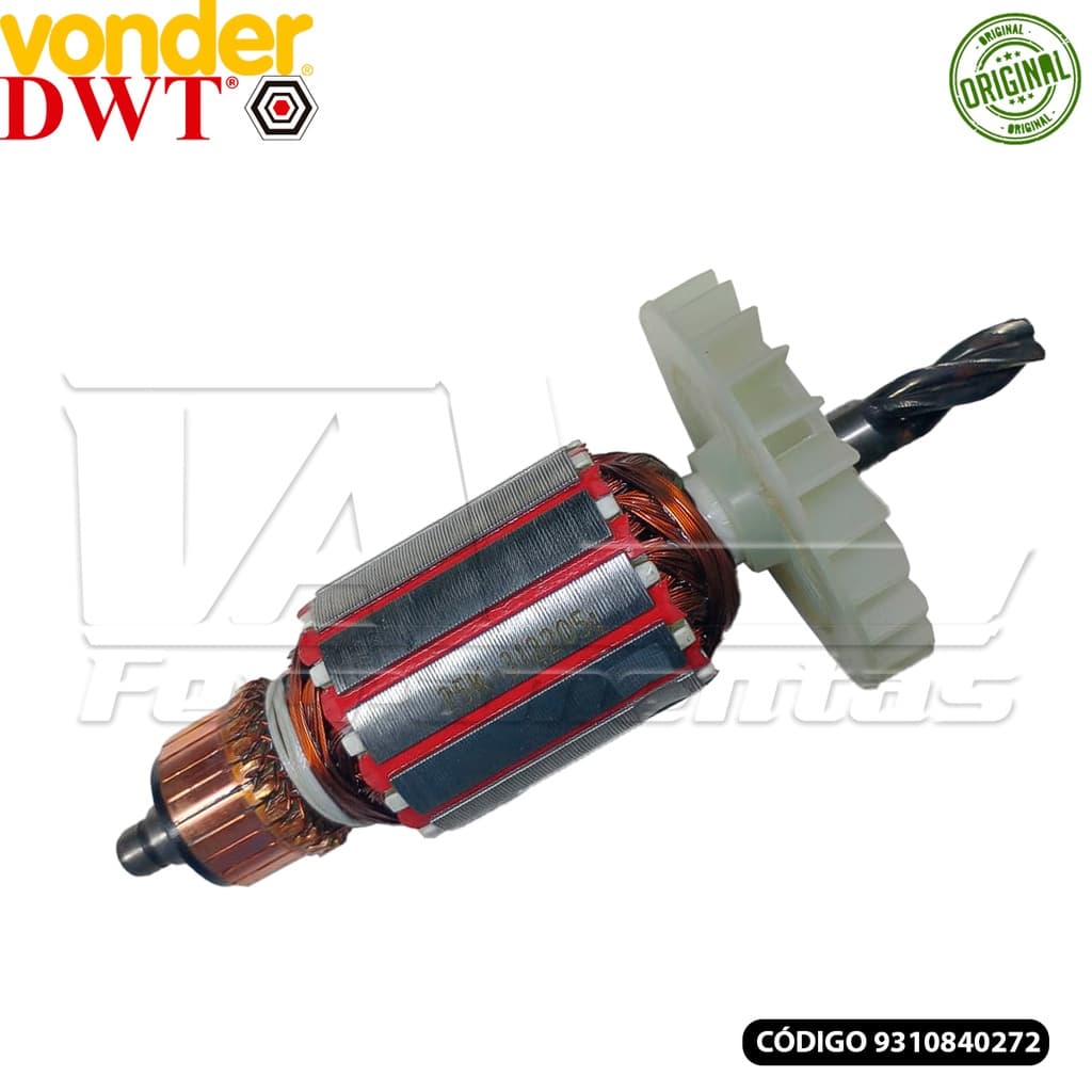 Induzido 220v p/  Martelete Vonder MPV840 DWT MPD840