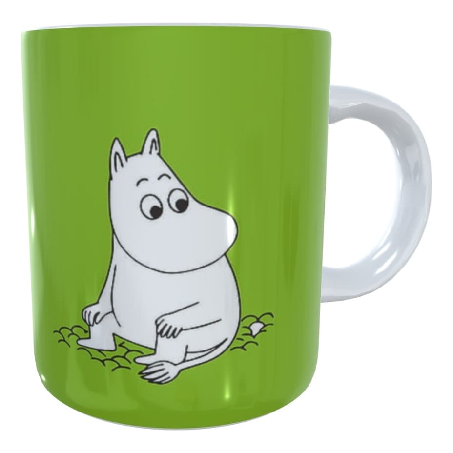 Caneca Porcelana Moomin Xicara Café Cerâmica 325ml - Presente Personalizado