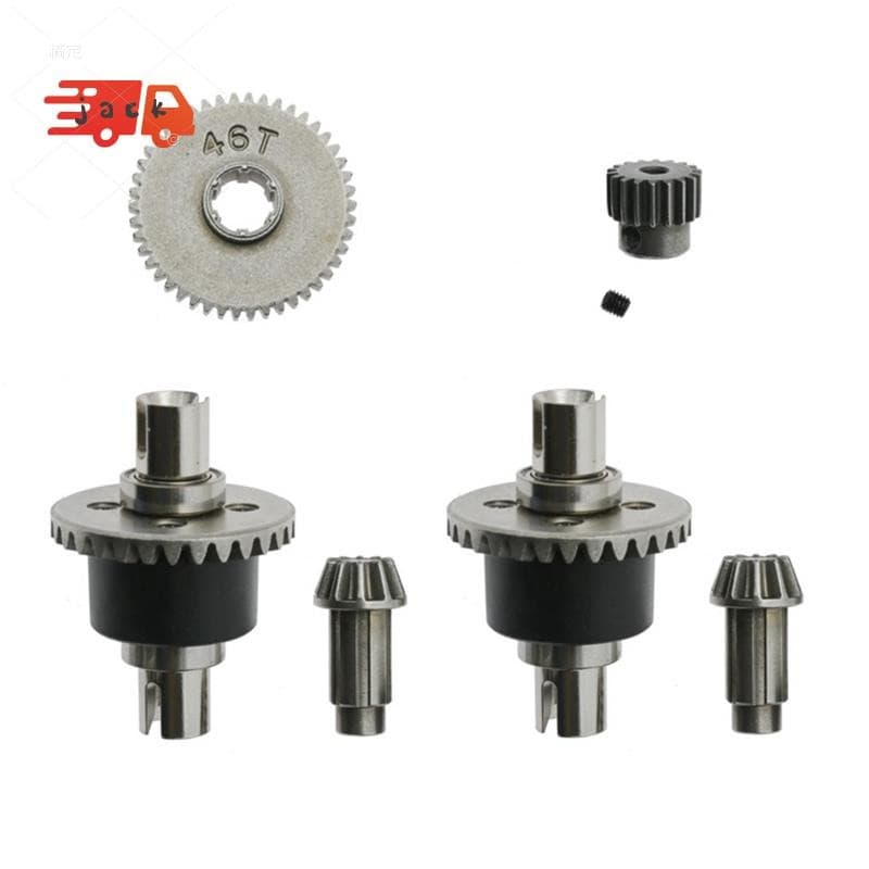 Peças De Conjunto De Diferenciais E Engrenagens Para Carro RC Sem Escova SCY 16101 16102 16103 16201 Pro 1/16
