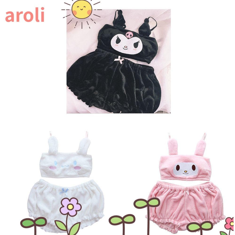 AROLI Roupas de dormir femininas de pelúcia de veludo moda nova