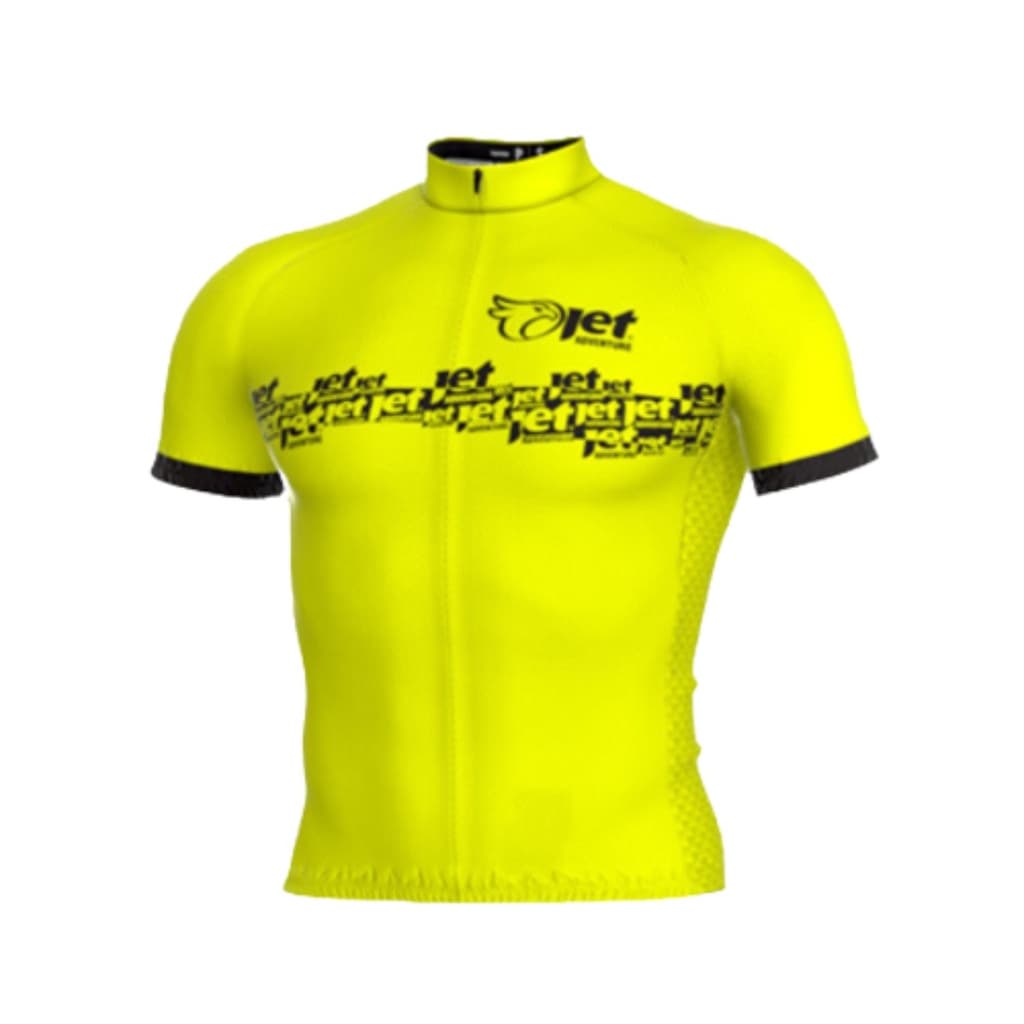 Camisa Ciclismo Ert Elite Jet Nova Tour Masculina MTB Speed Ciclista Blusa Bicicleta Racing Amarelo