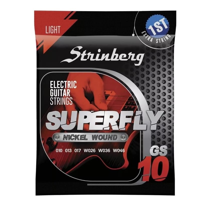 Encordoamento Strinberg GS10 Guitarra 10 GS-10
