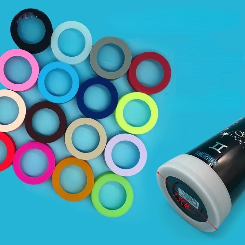 Bota De Silicone De 5.5 Cm/6 6.5/7 7.3 7.5/8 8.5/9 9.5/10 12.5 13.5 Compatível Com Garrafa De Água aquaflask Protetora C