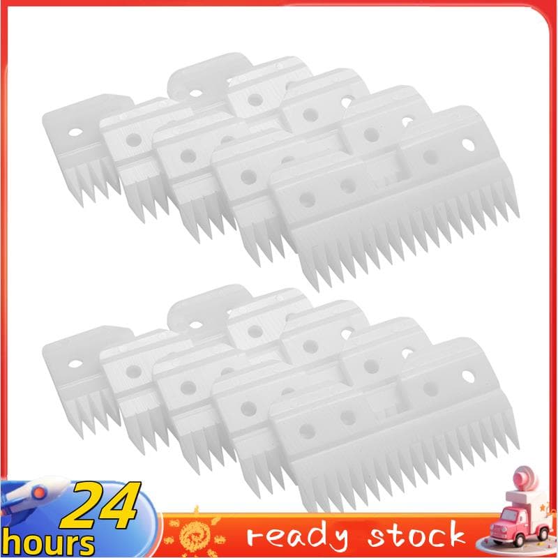 10Pcs/Lot Cerâmica Substituível 18 Dentes Lâmina De Corte De Clipper De Pet Para A Série Oster A5