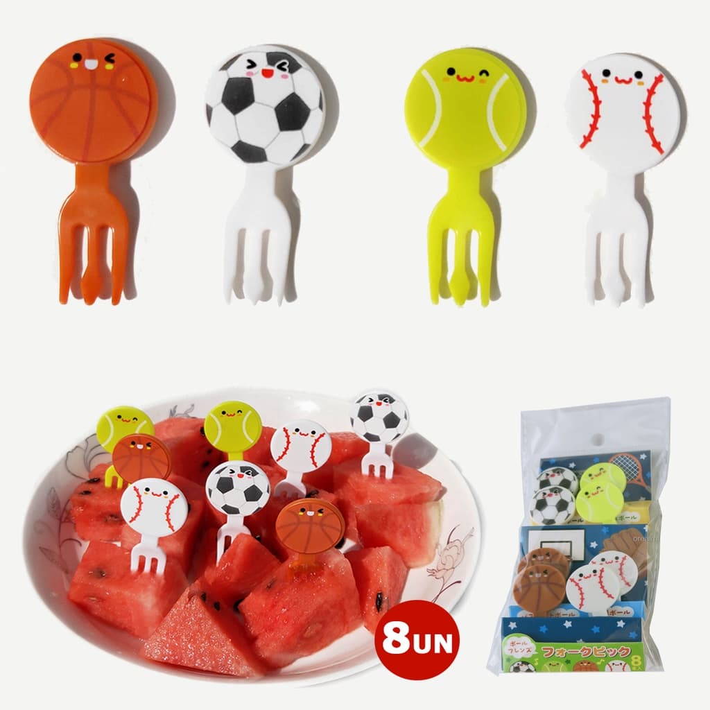 Mini Garfinhos Infantil, Crianças de Bolas Esportivas Para Lanches, Lancheiras e Petiscos