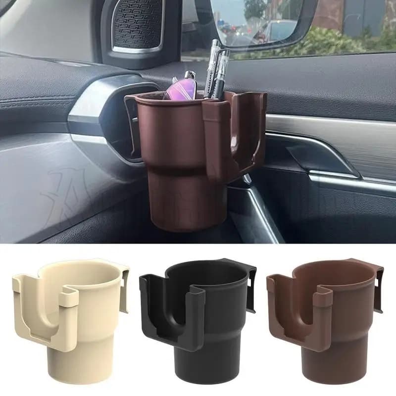 Copo De Armazenamento De Bebidas Para Carro-Porta-Copos Com Fivela Suspensa-Lixeira De Reutilizável-Suporte Água Montado