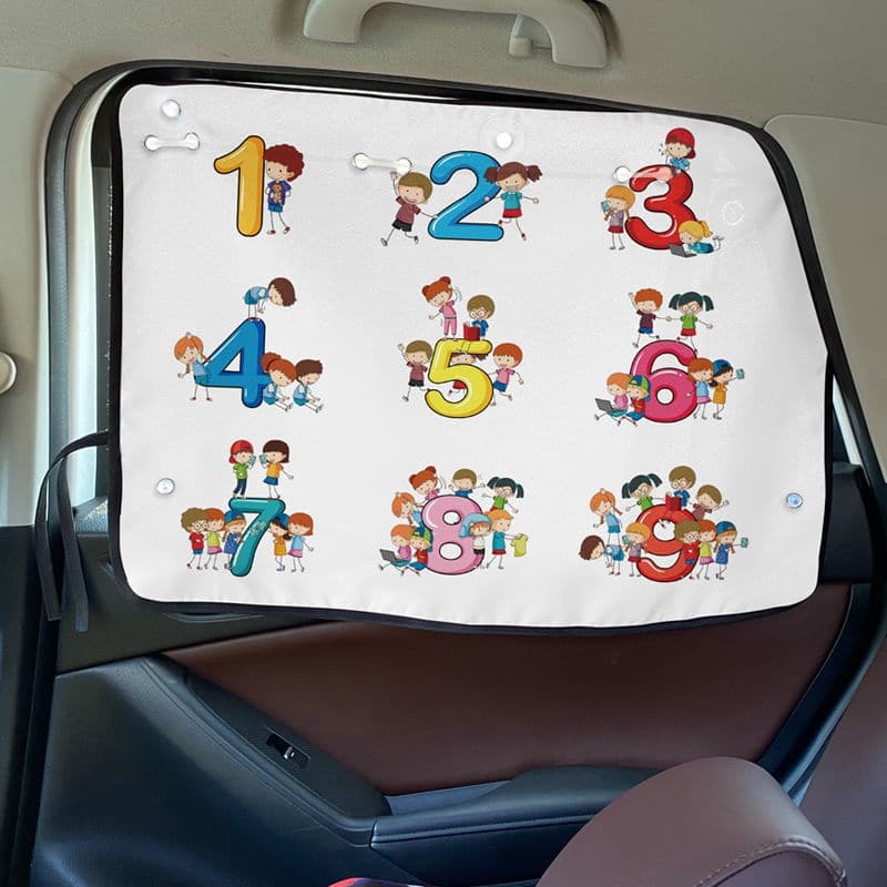 Atualização da Ventosa de Sucção de Dupla Utilização Tipo Ventosa de Carro Sunshade Cartoon Baby Stroller Janela de Isolamento Térmico Cortina de Proteção Solar Blackout Cortina axian168my2.my24.1.3