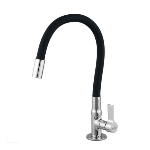Torneira Cozinha Gourmet Flexivel Bancada Parede Com Arejador Metal 1/4 Volta Premium Mais Vendida