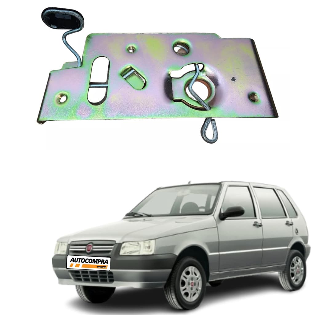 Fechadura Do Capô  Fiat Uno Mille 1984 a 2013