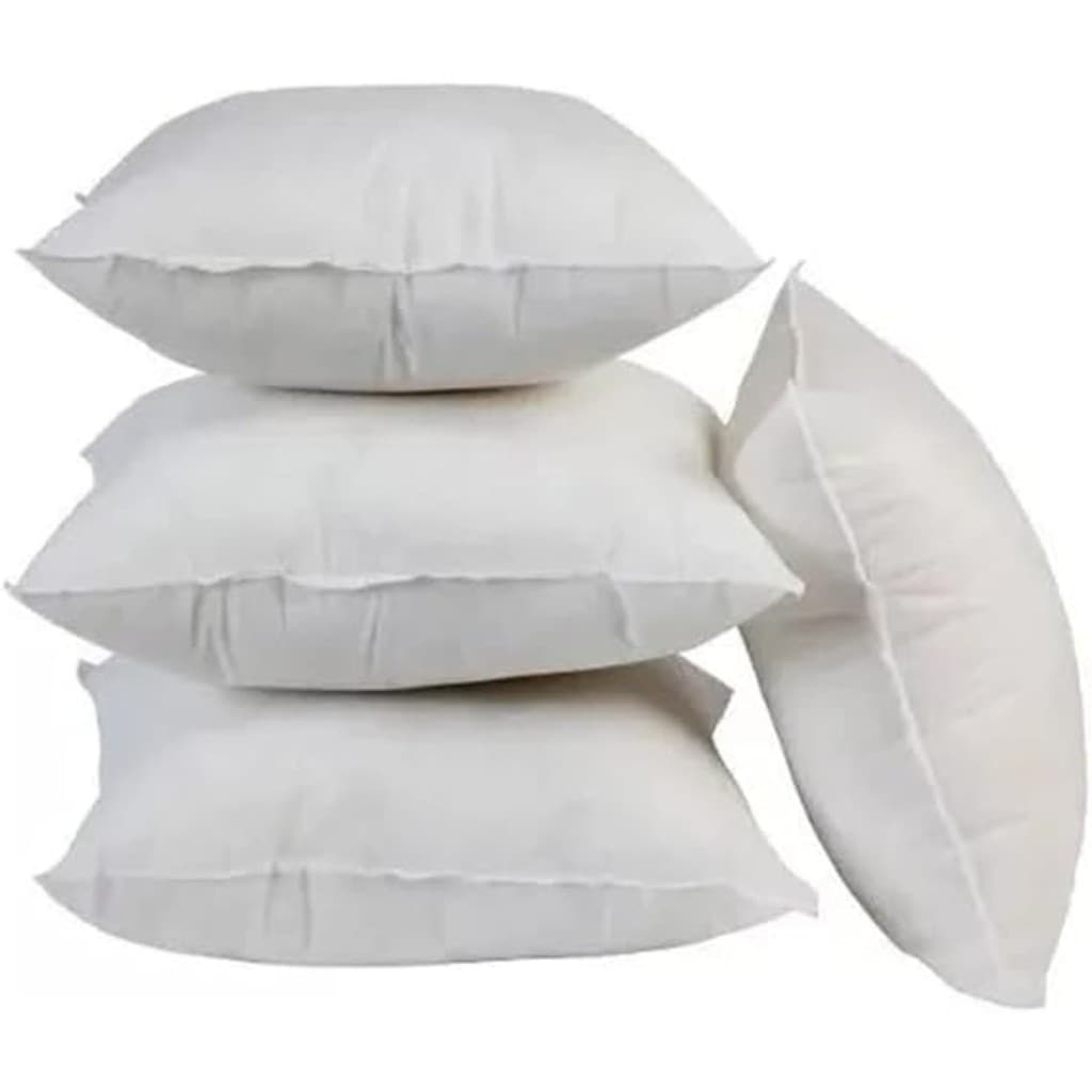Kit 6 Almofadas Para Sofá Com Enchimento Decoração 45cm x 45cm TNT Fibra Siliconada Antialérgico