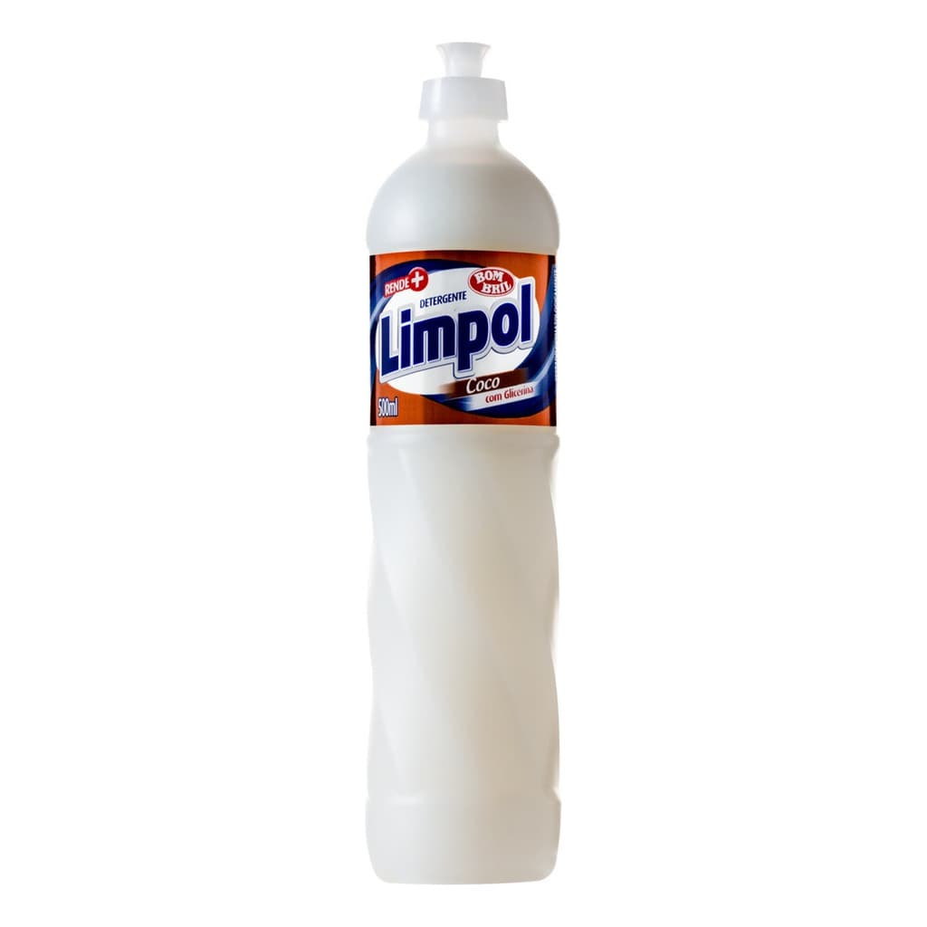 Detergente Para Lava-louças Limpol Coco Líquido 500ml
