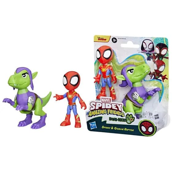 Boneco Homem Aranha e Goblin Duende Raptor Spidey Original