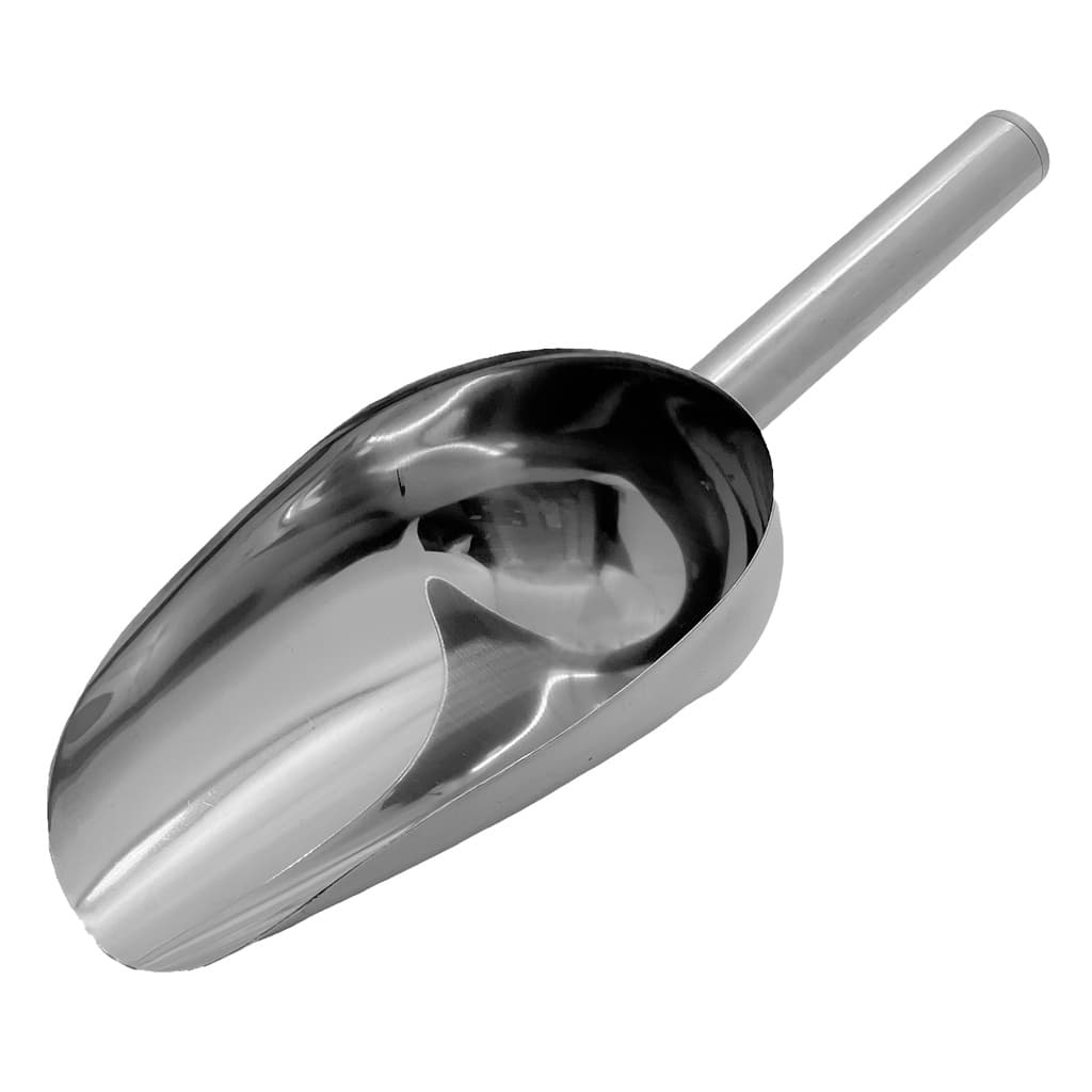 Pá de Gelo para Barman Multiuso em Inox Grande